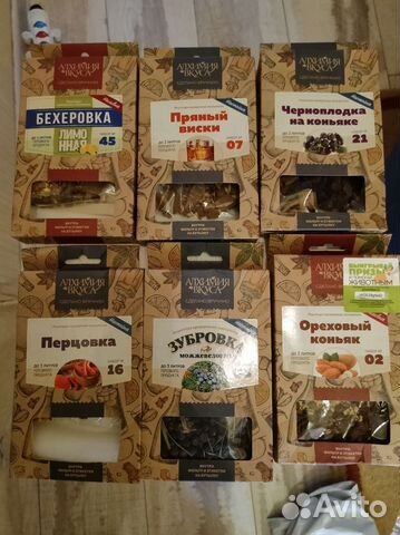 Наборы для настаивания алкоголя