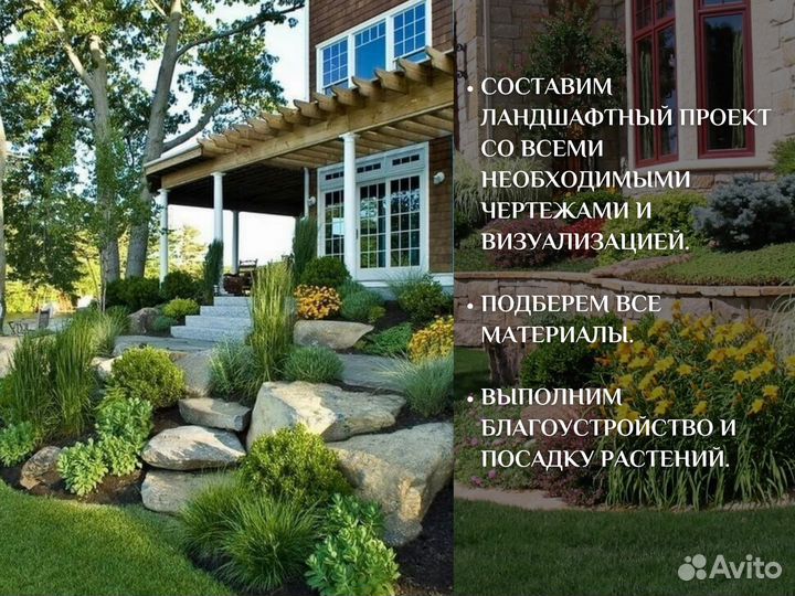 Ландшафтный дизайн. Растения для благоустройства