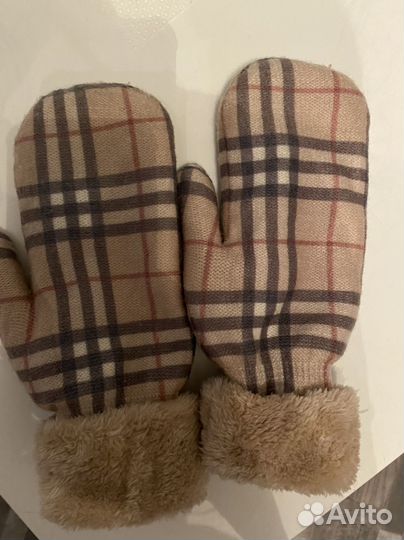 Варежки теплые