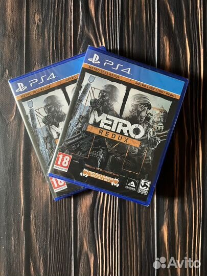 Metro redux ps4 (диск новый)