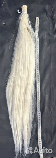 Волосы для наращивания 70 см блонд