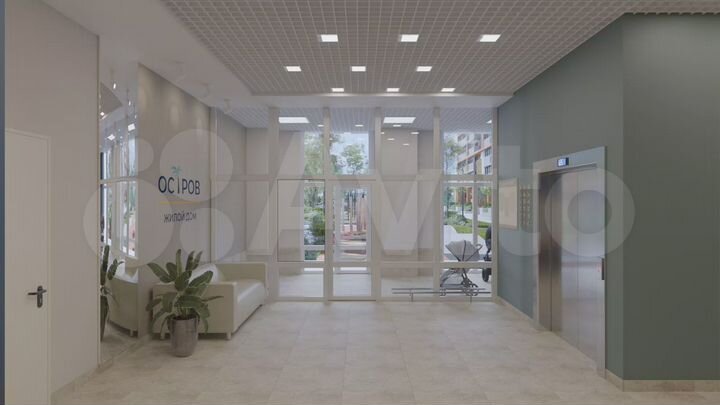 2-к. квартира, 45,9 м², 6/6 эт.