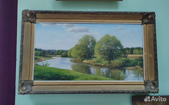Картина маслом на холсте пейзаж