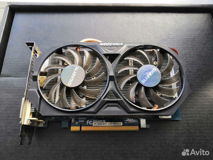 Видеокарта Gigabyte GTX 660 2 gb