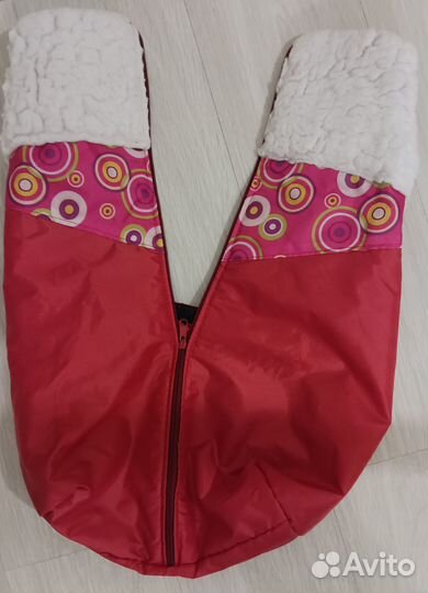 Матрасик меховой в санки