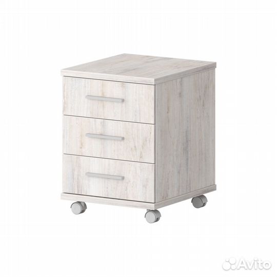 Тумба подкатная с замком на первый ящик 450x504x60