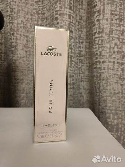 Lacoste pour femme timeless edp 50
