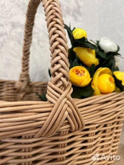 Корзина плетеная, Пасхальная