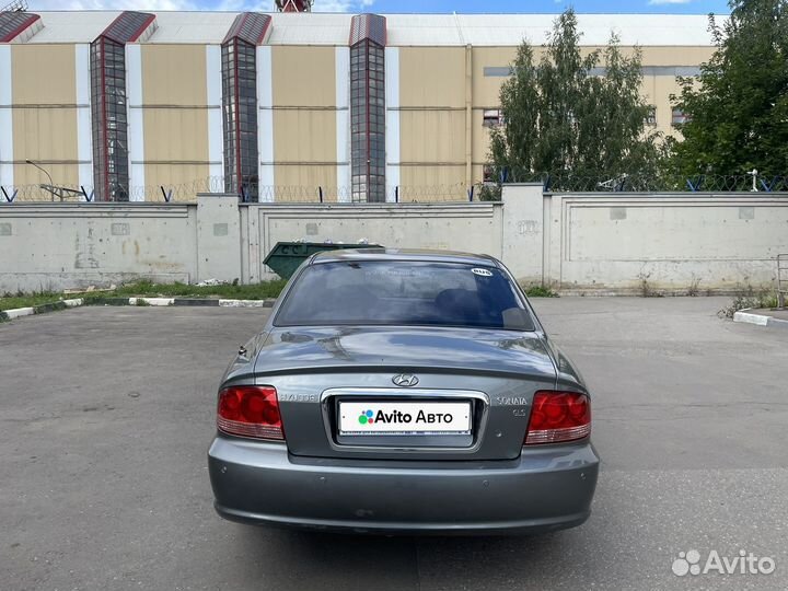 Hyundai Sonata 2.0 AT, 2005, 263 000 км