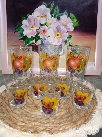 Стаканы и рюмки