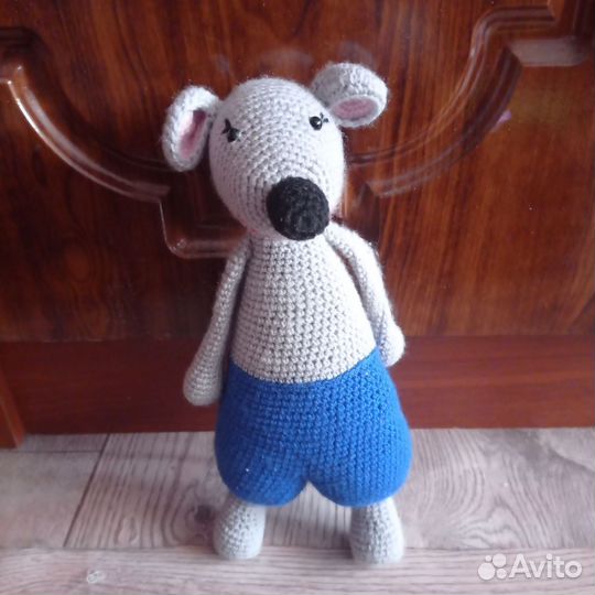 Игрушка Мышь ручной работы