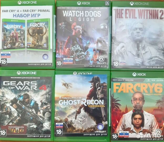 Игры на xbox One