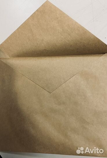 Почтовые конверты, крафтовые, А 4, С 4