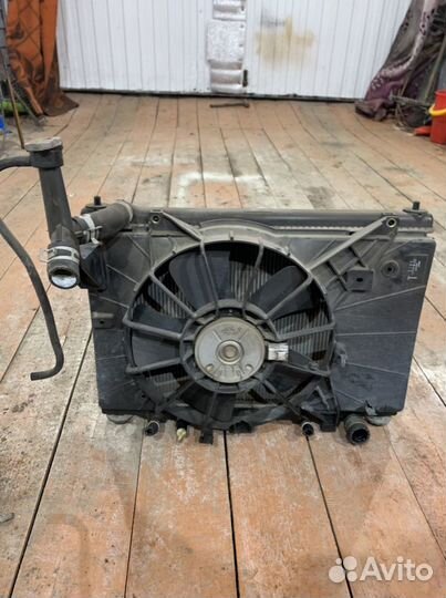 Радиатор мазда демио