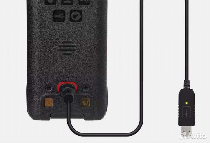 Рация Baofeng uv 9r Pro, usb водонепроницаемая
