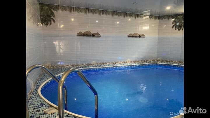 Баня сауна с бассейном