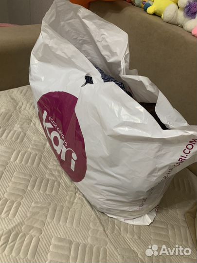 Пакет с вещами женские