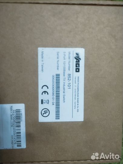 Промышленный коммутатор wago 852-101