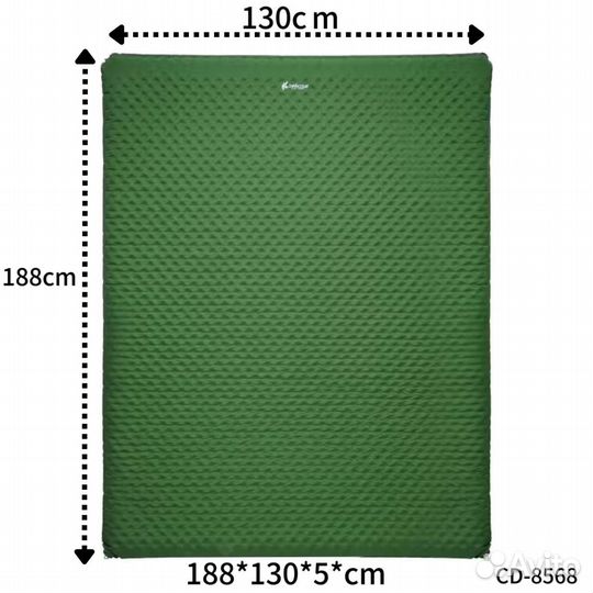 Самонадувающийся коврик chanodug (cd-8568)