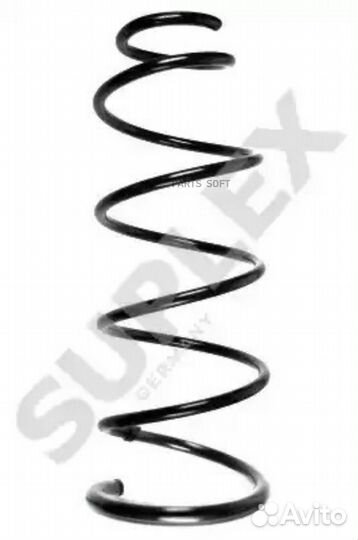 Suplex 24150 Пружина подвески передняя peugeot: 30