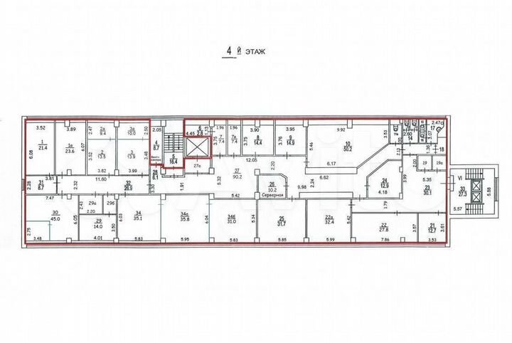 Аренда офиса 693.6 м2 м. Дубровка в ювао в