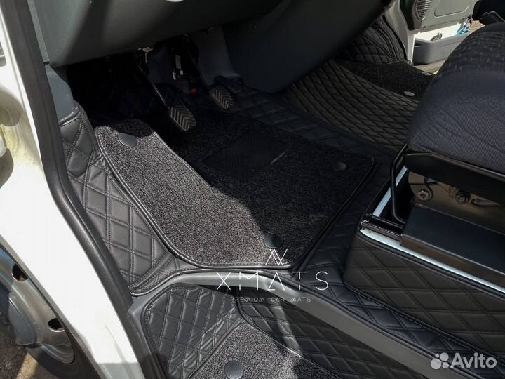 3D коврики из экокожи для ГАЗель Next
