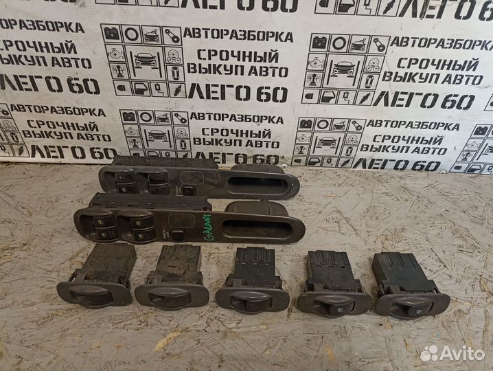 Блок управления стеклопод. Mitsubishi Galant E5