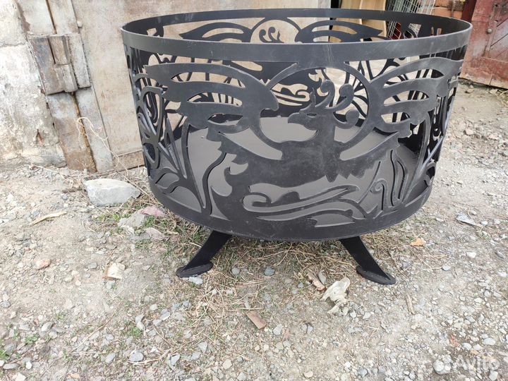 Костровая чаша, очаг, костровище