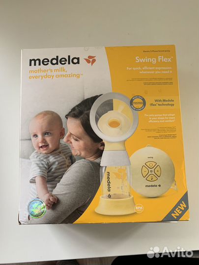 Молокоотсос medela электрический