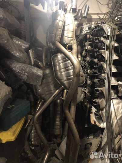 Глушитель Мерседес w211 w219