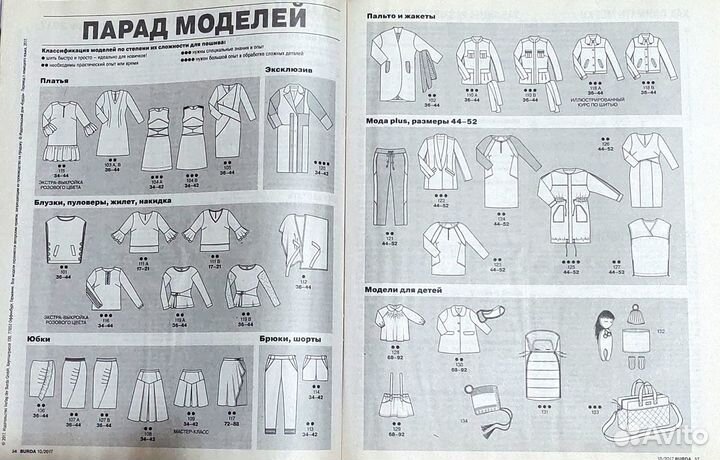 Журнал Бурда, 10/2017, новый