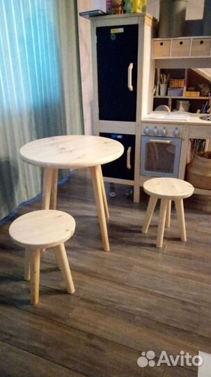 Детская деревянная кухня