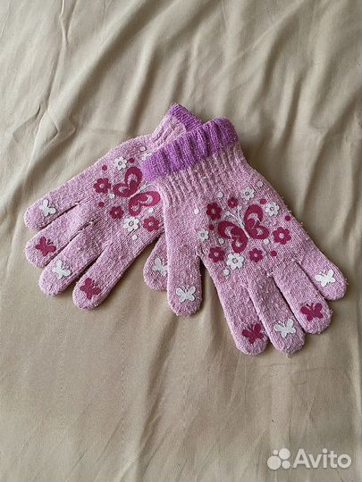 Комплект шапка и шарф(перчатки)