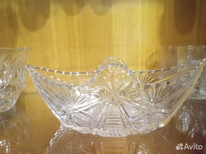 Салатницы/конфетницы хрусталь