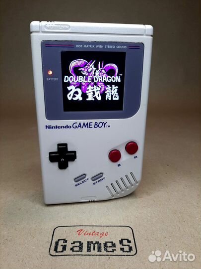 Оригинальный Game Boy DMG-01 с дисплеем IPS V5