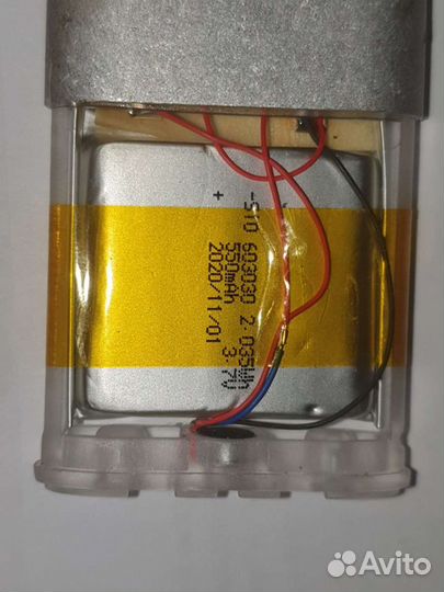 Акб 3.7 v 550 mah