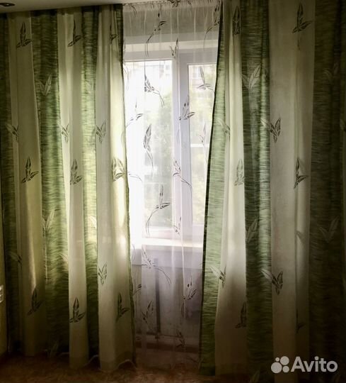 Шторы и тюль в комплекте