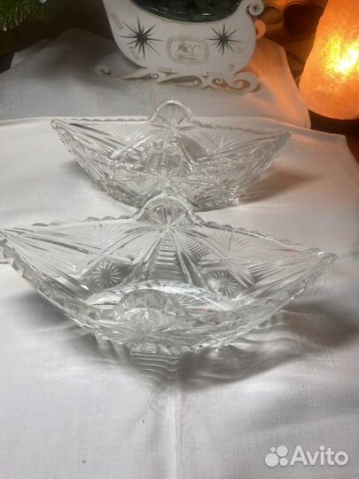 Хрустальная посуда(новая)