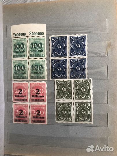 Альбом с марками