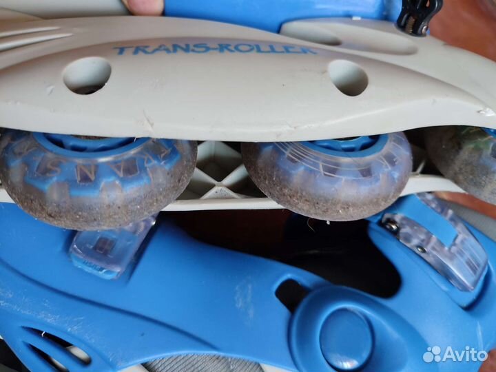 Роликовые коньки trans roller р.38-40