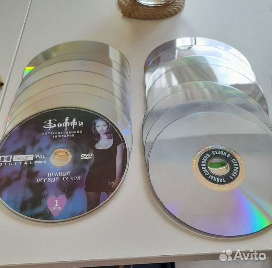 DVD диски Сериалы Тайны Смолвиля и Баффи