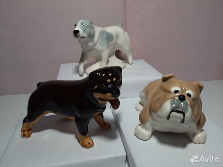 Керамические статуэтки собак, Н. Абрамович