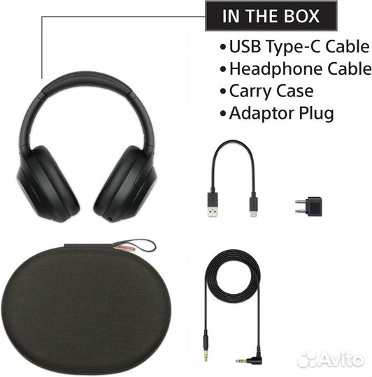 Оригинал Sony WH-1000XM4 Black