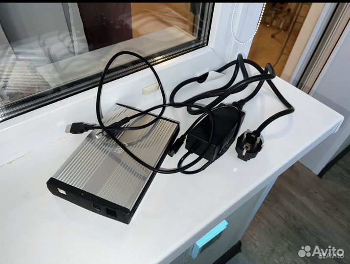 Внешний бокс HDD 3,5 SATA, usb 2.0