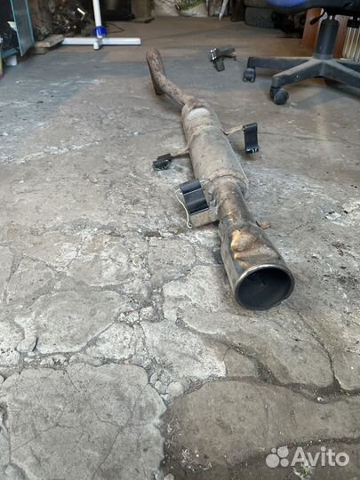Выхлопная труба ваз 2107