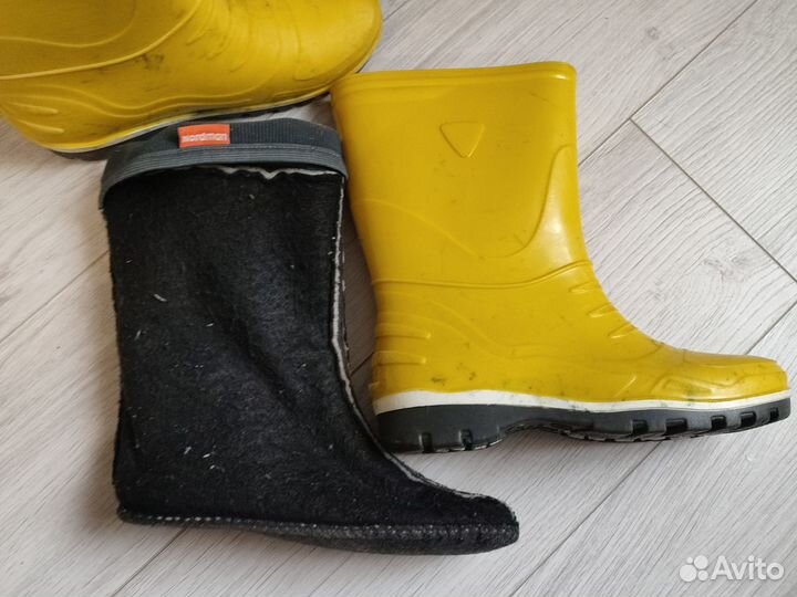 Резиновые сапоги nordman, 33 размер