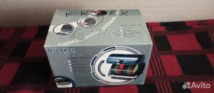 Бокс для хранения CD/DVD дисков на 50 шт