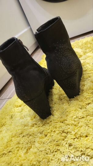 Ботинки кожанные