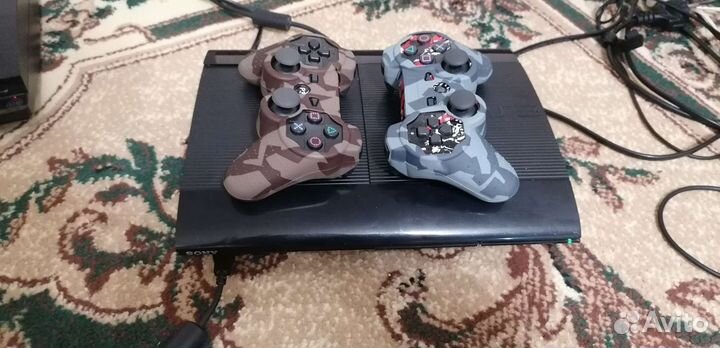 Sony PS3 super slim прошитая 500 гб
