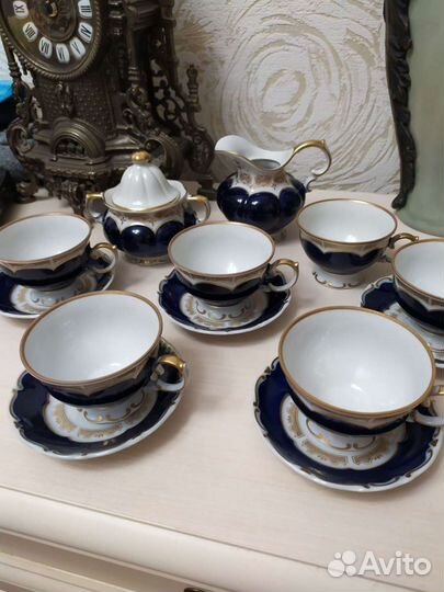 Кофейный немецкий сервиз